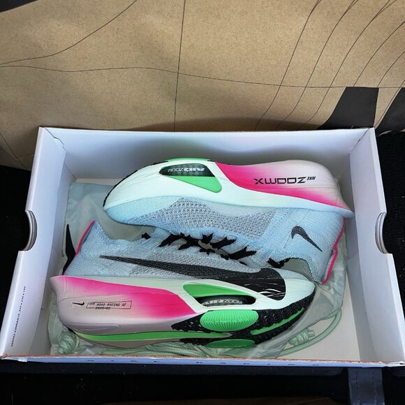 NEW Nike Air Zoom Alphafly NEXT% 3 Glacier Mint Foam FD8311-400 Men Size 7.5 main image 5